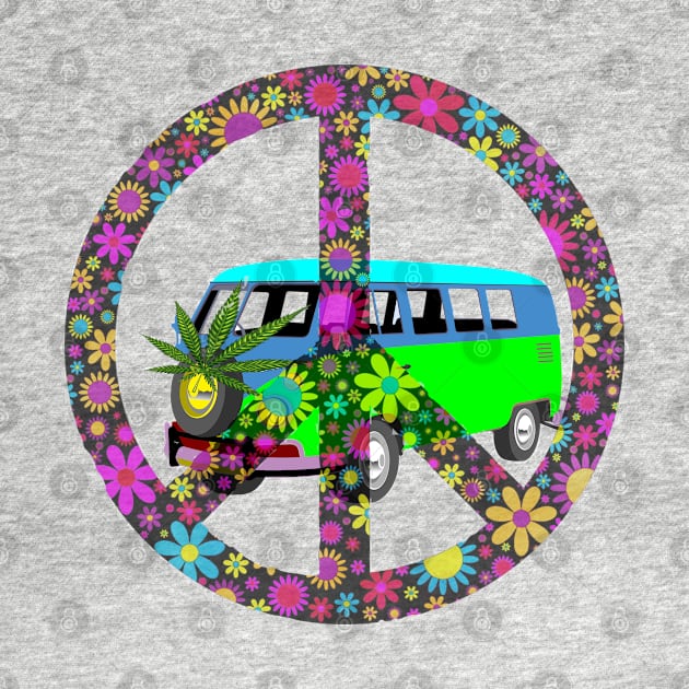 Hippie mind by MAGICOART